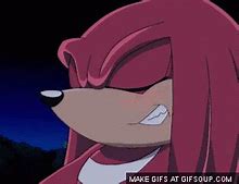 Image result for Knuckles the Echidna Smiling