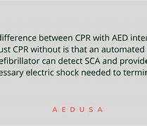 Image result for CPR vs AED