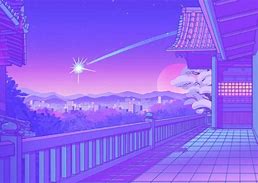 Image result for Anime Aesthetic Light Purple