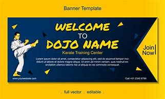 Image result for Karate Banner