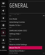 Image result for Pic of Key for Settings On LG TV Software Update