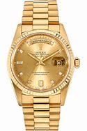 Image result for Rolex 24K Gold Watch