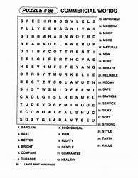 Image result for Jumbo Word Search for Print