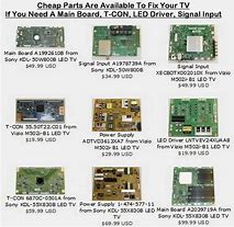 Image result for Flat Screen TV Parts