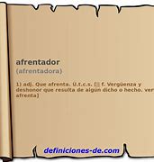 Image result for afrentador