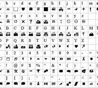 Image result for Font Samples and Symbol