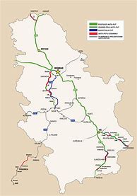 Image result for Mapa Autoputeva Srbije