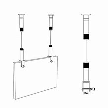Image result for Drop Ceiling Sign Holders