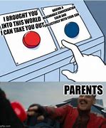 Image result for Push Red Button Meme