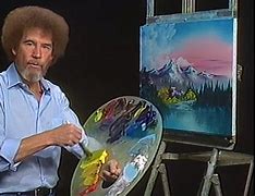 Image result for Bob Ross Final Photo