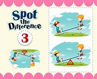 Image result for Spot the Difference Template