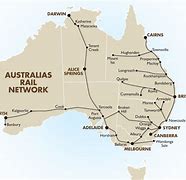 Image result for Australia Rail Map