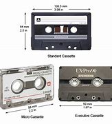 Image result for Cassette Tape Chart