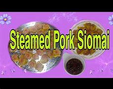 Image result for Pork Siomai