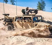 Image result for Military Humvee with Fighter Jet in the Background