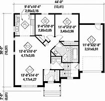 Image result for Simple One Story House Floor Plans