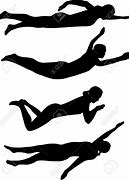 Image result for Competitive Swimming Silhouette