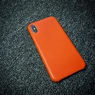 Image result for Orange Wallet Leather iPhone 14 Case