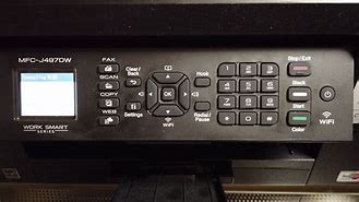 Image result for Menu Button On a MFC 805Dw Printer