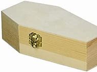 Image result for Small Wooden Coffin Box