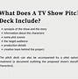 Image result for TV Show Pitch Deck