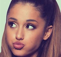 Image result for Ariana Grande Biting Lip