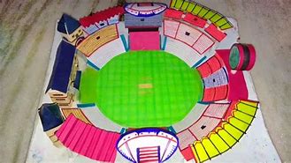 Image result for How to Make Mini Cricket Stadium