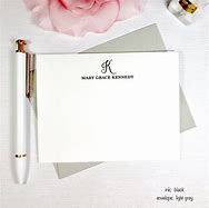 Image result for Personalized Note Cards and Envelopes