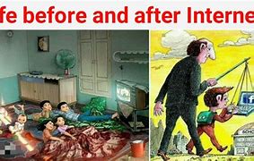 Image result for Before and Now Internet