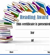 Image result for 40 Book Challenge Certificate