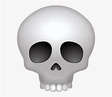 Image result for Skull. Emoji Black Screen