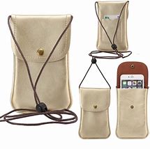 Image result for Leather around Neck Phone Case