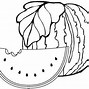 Image result for Watermelon Coloring Page