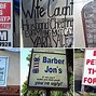 Image result for Funny Vendors Sign