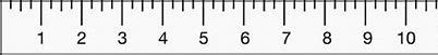 Image result for Quarter Inch Measurement