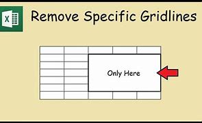 Image result for Remove Gridlines Excel