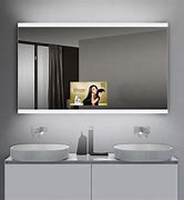 Image result for Flat Screen Behind Mirror
