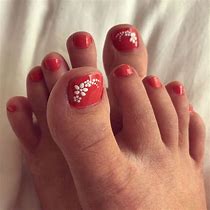 Image result for Flower Pedicure Nail Art