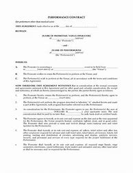 Image result for Theatre Contract Template