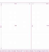 Image result for A4 Folded to A5 Leaflet Word Template