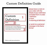 Image result for Custom Definition for Kids