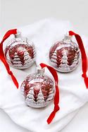 Image result for Clear Glitter Ornaments