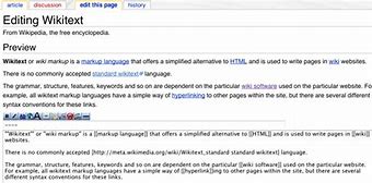 Image result for Wikitext