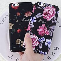 Image result for Floral Case for iPhone 7 Plus Matte Black