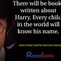 Image result for Harry James Potter Quotes