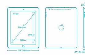 Image result for iPad Dimensions Table