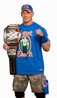 Image result for John Cena Holding WWE Champion