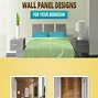 Image result for Bedroom Wall Panel Design Ideas