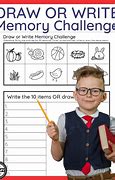 Image result for Memory Drawing for Kids