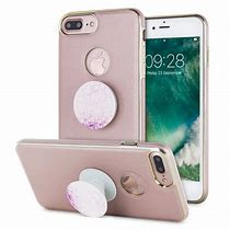 Image result for iPhone 8 Plus Case Rose Gold Otterbox with Popsocket